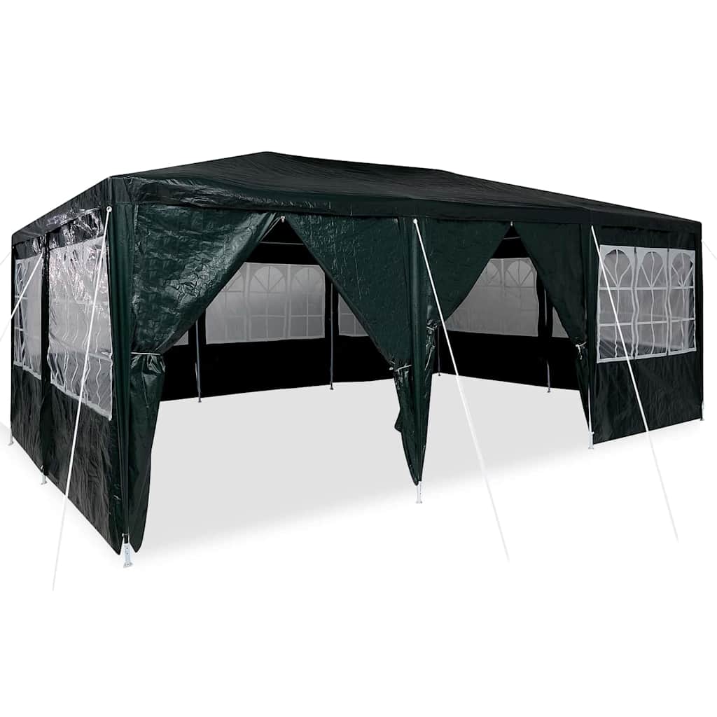 Vidaxx tente de fête vert 600 x 400 x 266 cm polyéthylène
