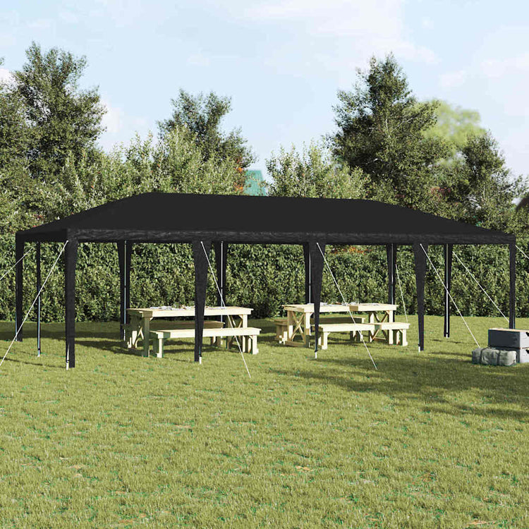 Vidaxx tente de fête anthracite 800 x 400 x 266 cm polyéthylène et acier