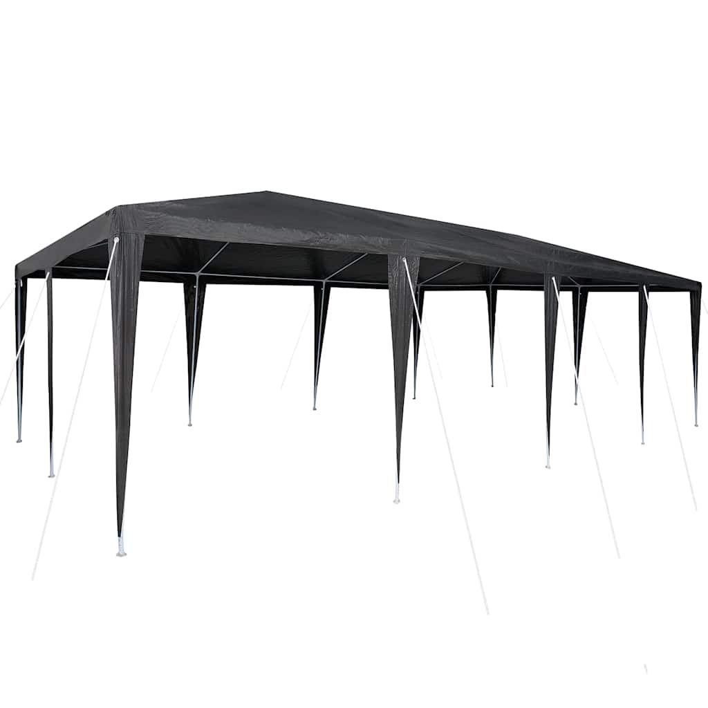 Vidaxx tente de fête anthracite 800 x 400 x 266 cm polyéthylène et acier