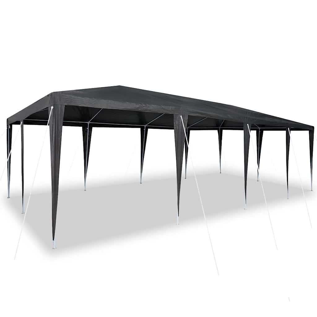 Vidaxx tente de fête anthracite 800 x 400 x 266 cm polyéthylène et acier