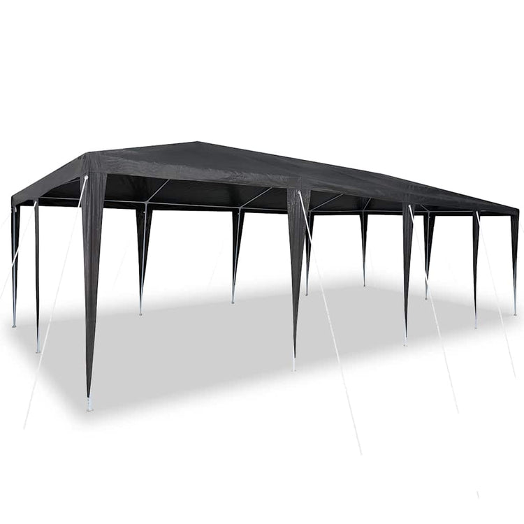 Vidaxx tente de fête anthracite 800 x 400 x 266 cm polyéthylène et acier