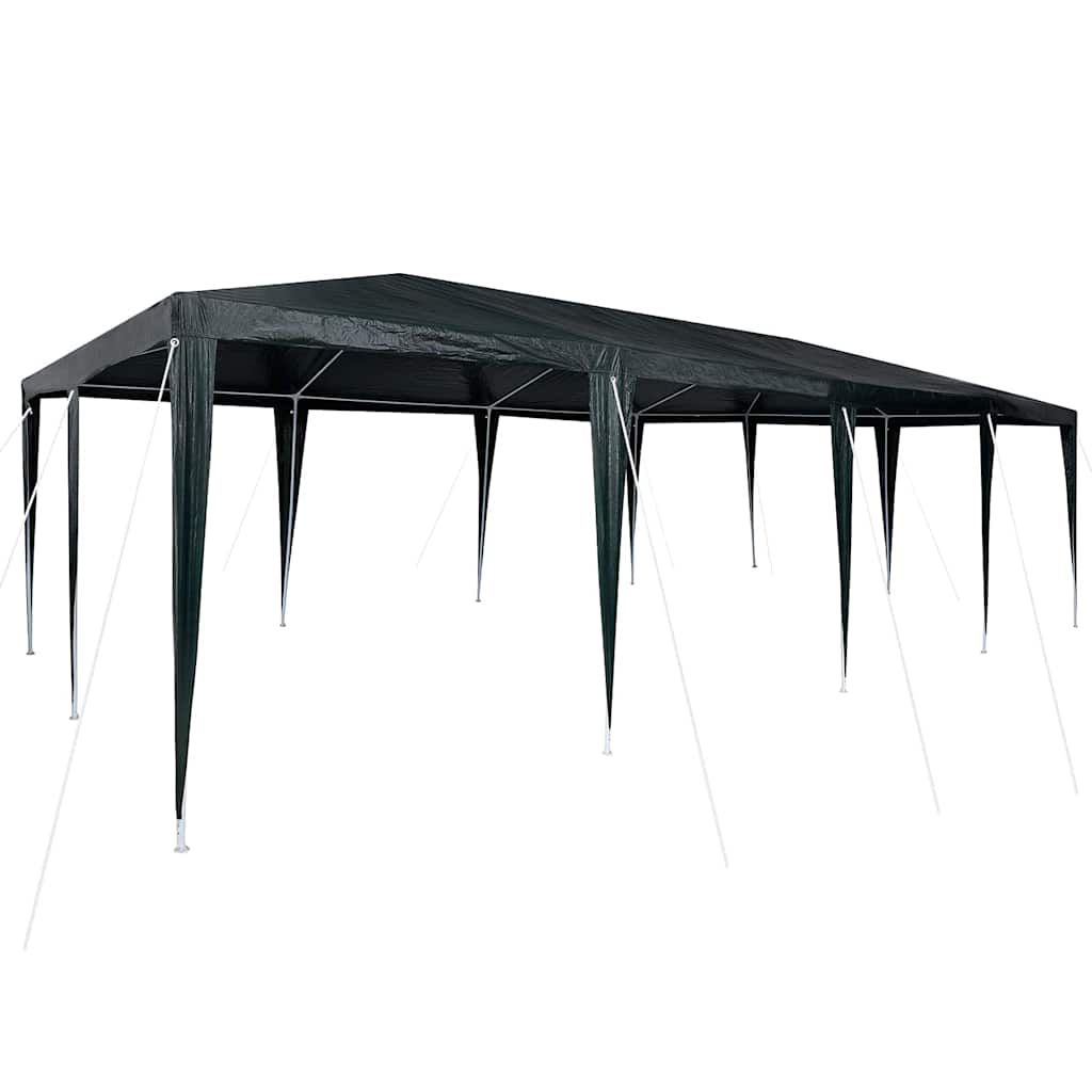 Vidaxx tente de fête verte 800 x 400 x 266 cm polyéthylène et acier