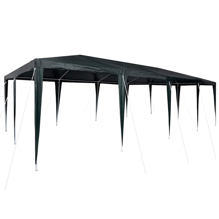 Vidaxx tente de fête verte 800 x 400 x 266 cm polyéthylène et acier