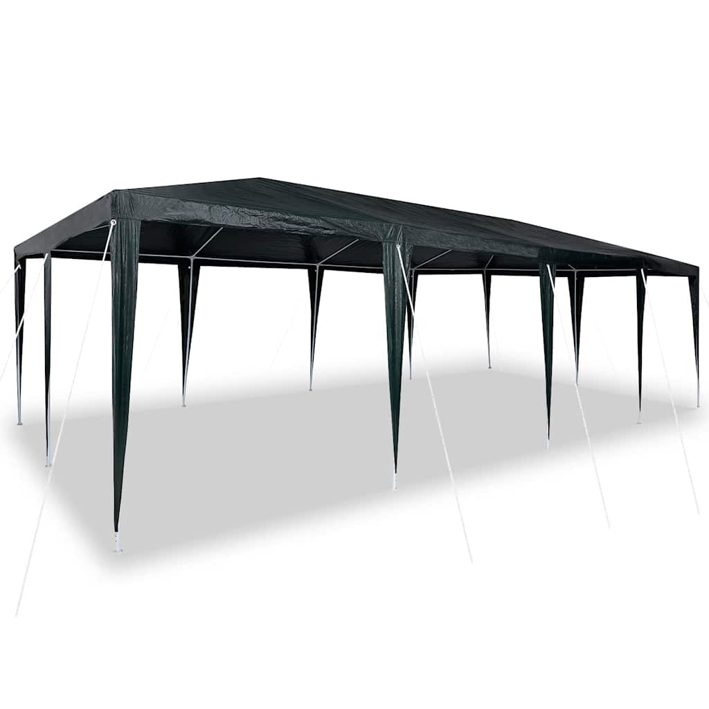 Vidaxx tente de fête verte 800 x 400 x 266 cm polyéthylène et acier