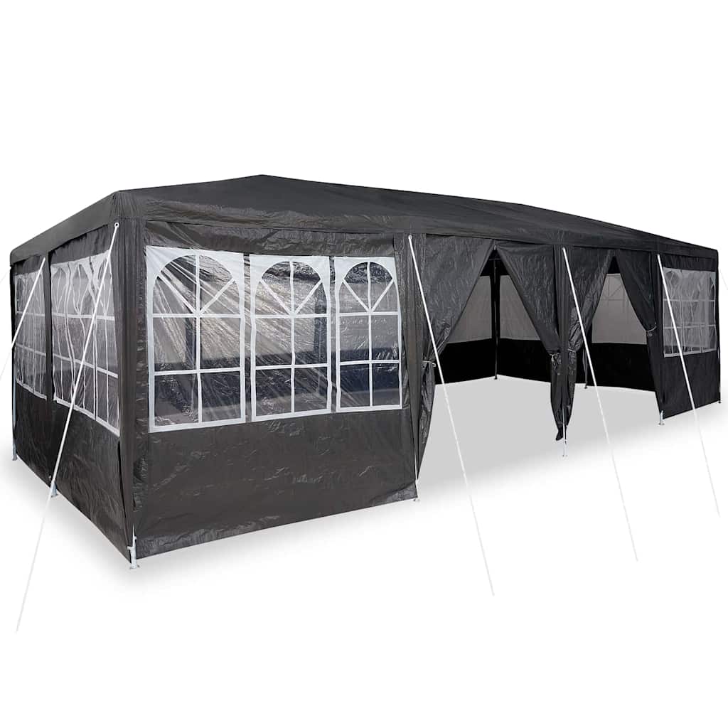 Vidaxx tente de fête anthracite 800 x 400 x 266 cm polyéthylène