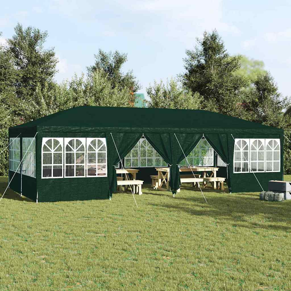 Vidaxx tente de fête vert 800 x 400 x 266 cm polyéthylène