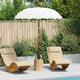 Vidaxl parasol balinais crème 190 x 190 x 260 cm