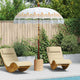 Vidaxl parasol balinais crème 190 x 190 x 260 cm