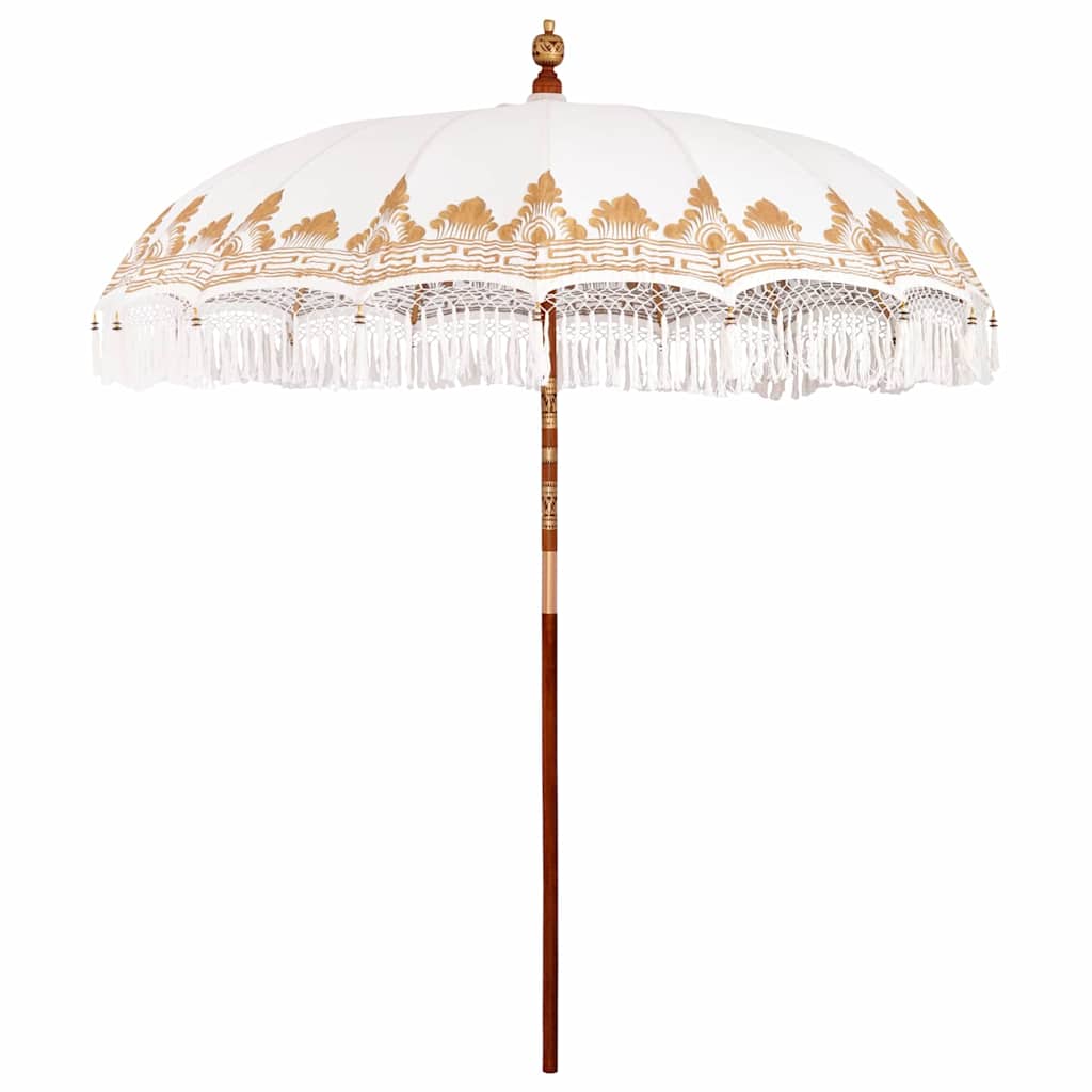 Vidaxl parasol balinais crème 215 x 215 x 260 cm