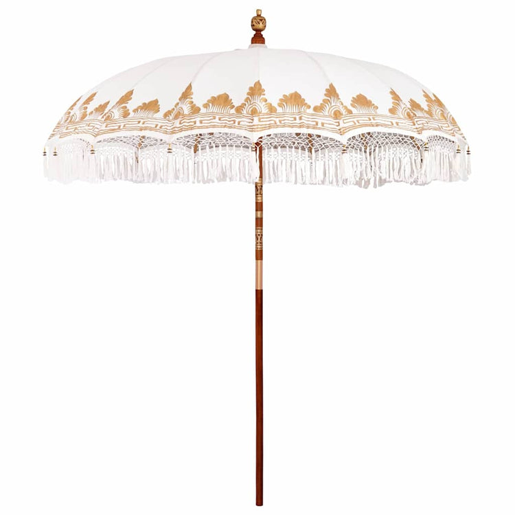 Vidaxl parasol balinais crème 215 x 215 x 260 cm