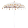 Vidaxl parasol balinais crème 215 x 215 x 260 cm