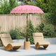 Vidaxl parasol balinais rose 185 x 185 x 260 cm