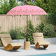 Vidaxl parasol balinais rose 215 x 215 x 260 cm