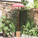 Vidaxl parasol balinais rose 125 x 125 x 260 cm