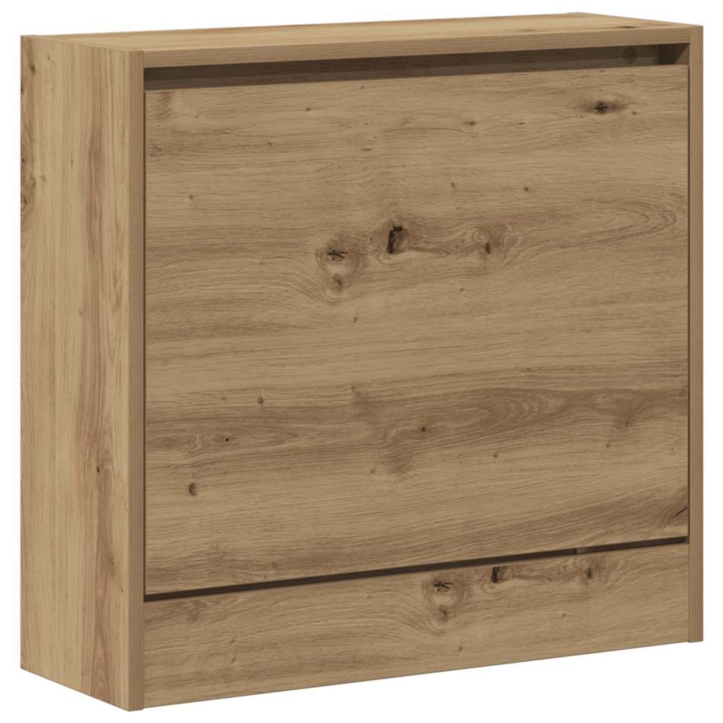 Vidaxx meuble à chaussures chêne artisanal 60 x 21 x 57 cm bois d'ingénierie