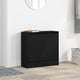 Vidaxx meuble à chaussures avec étagère chêne noir 60 x 21 x 57 cm bois d'ingénierie