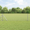 Vidaxl clôture à mailles de chaîne argent 10 x 0,6 m en acier galvanisé