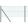 Vidaxx clôture hexagonale vert 0,4 x 10 m PVC