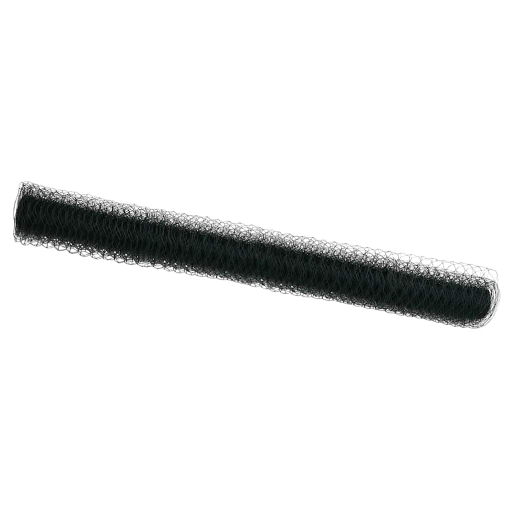 VidaXL clôture hexagonale vert 1,6 x 10 m PVC