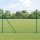 VidaXL clôture hexagonale vert 1,5 x 50 m PVC
