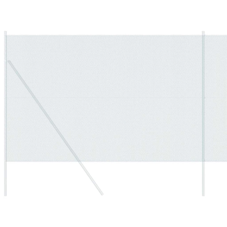 VidaXL clôture hexagonale vert 1,5 x 50 m PVC