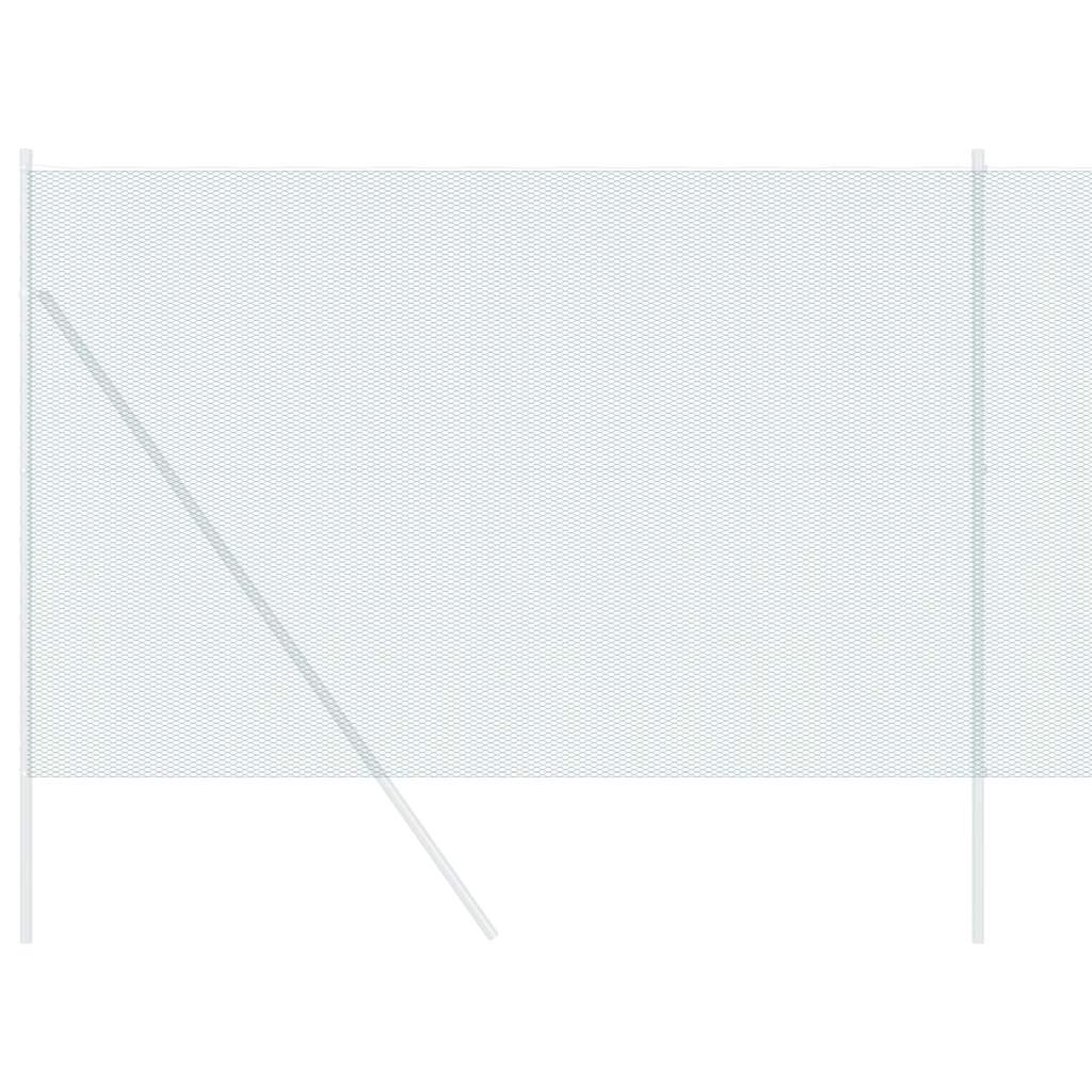 VidaXL clôture hexagonale vert 1,6 x 50 m PVC