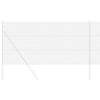VidaXL clôture hexagonale gris 0,4 x 10 m PVC