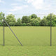 Vidaxx clôture hexagonale gris 1,6 x 100 m PVC