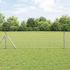 Vidaxl clôture hexagonale argent 0,5 x 10 m acier galvanisé