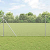 Vidaxl clôture hexagonale argent 1 x 10 m acier galvanisé