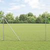 Vidaxl clôture hexagonale argent 1,6 x 25 m acier galvanisé