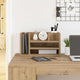 Vidaxx organiseur de bureau chêne noir 44,5 x 24 x 25 cm bois fini