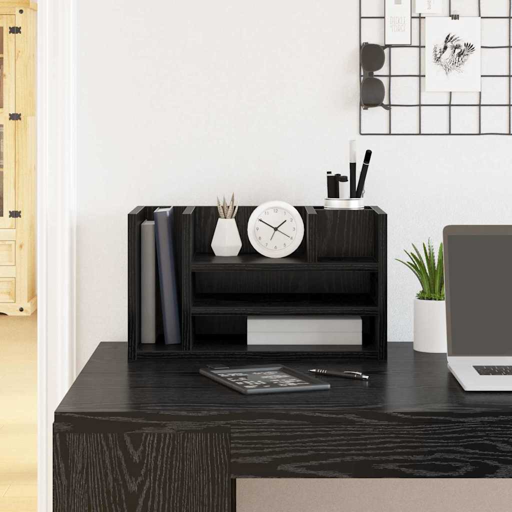 Vidaxx organiseur de bureau vieux bois 44,5 x 24 x 25 cm bois traité