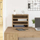 Vidaxx organisateur de bureau chêne artisanal 36 x 26 x 29,5 cm bois traité