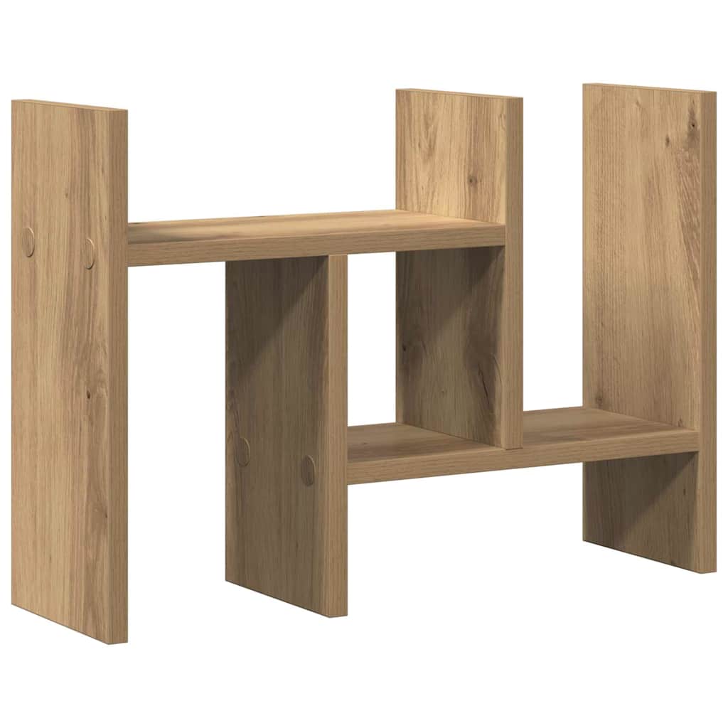 Vidaxx organiseur de bureau chêne artisanal 34,5 x 15,5 x 35,5 cm