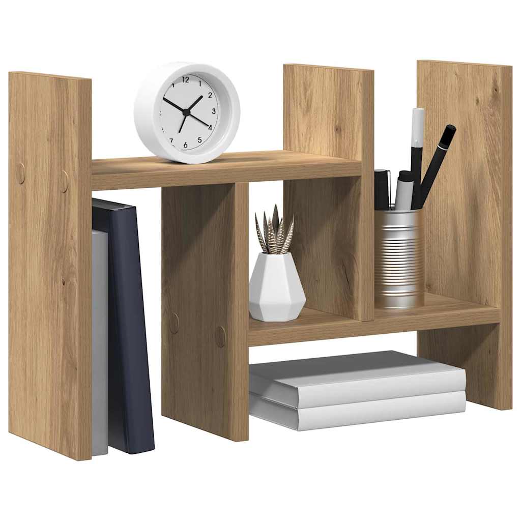 Vidaxx organiseur de bureau chêne artisanal 34,5 x 15,5 x 35,5 cm