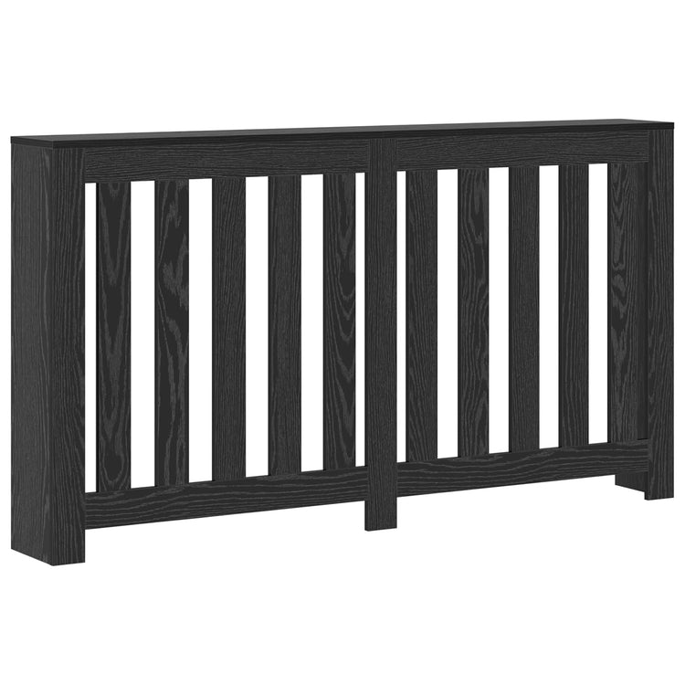 Vidaxx cache radiateur chêne noir 149 x 20 x 82 cm bois d'ingénierie