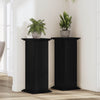 Vidaxx support pour plantes chêne noir 33 x 33 x 80 cm bois d'ingénierie