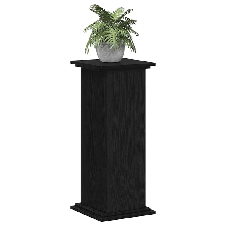 Vidaxx support pour plantes chêne noir 33 x 33 x 80 cm bois d'ingénierie