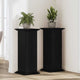 Vidaxxl support pour plantes chêne noir 33 x 33 x 100 cm bois traité