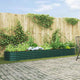 Vidaxx lit surélevé vert 400 x 80 x 44 cm acier