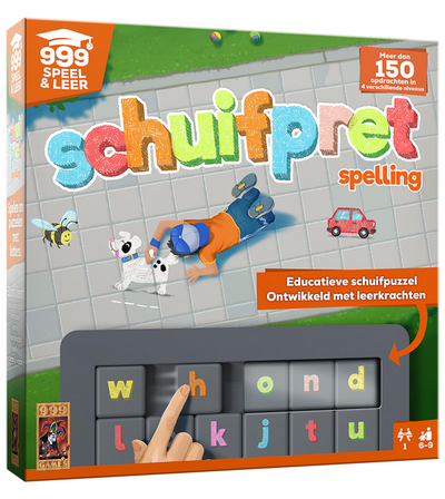 Jeu de glisse orthographe amusant | 2 pièces