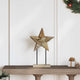 Vidaxx poinsettia marron 31 x 15 x 46 cm bois de teck massif