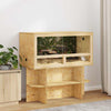 Vidaxl terrarium marron 100 x 50 x 100 cm osb