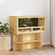 Vidaxl terrarium marron 100 x 50 x 100 cm osb