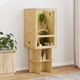 Vidaxl terrarium marron 50 x 50 x 130 cm osb