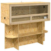 Vidaxl terrarium marron 100 x 40 x 90 cm osb