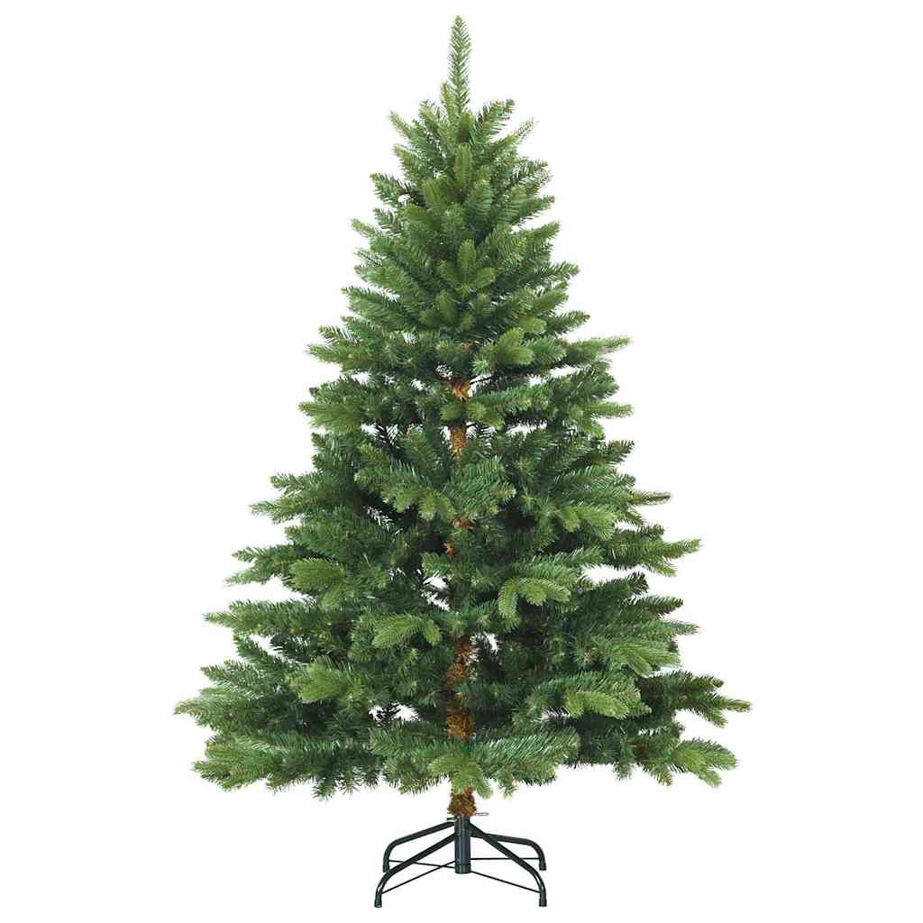 Vidaxx sapin de Noël artificiel pliant vert 150 cm PVC, PE et acier