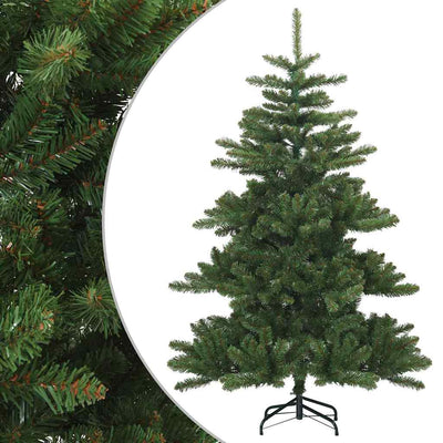 Vidaxx sapin de Noël artificiel pliant vert 150 cm PVC, acier