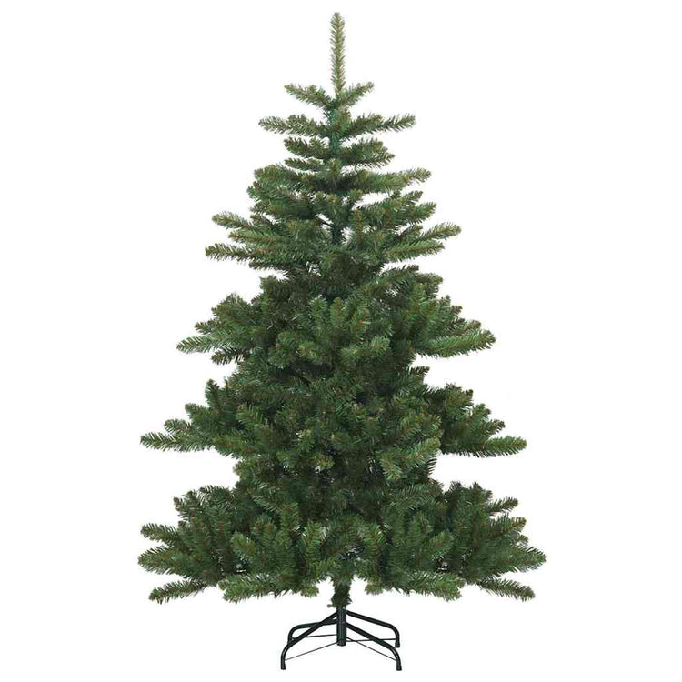 Vidaxx sapin de Noël artificiel pliant vert 150 cm PVC, acier